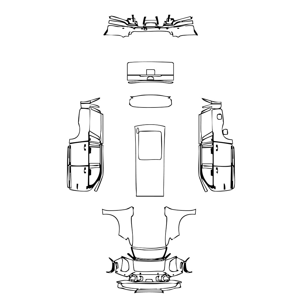 Pre-Cut PPF Cadillac ESCALADE-V ESV 2025 - PPF-Kits