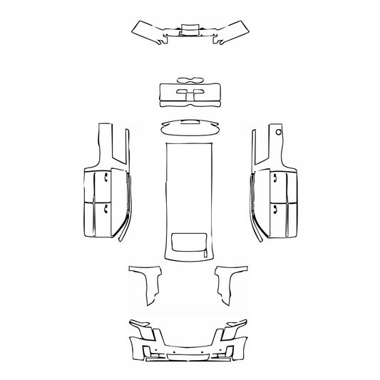 Pre-Cut PPF Cadillac Escalade ESV 2018 - PPF-Kits