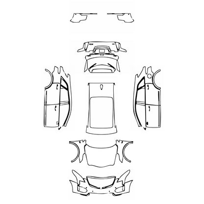 Pre-Cut PPF Cadillac XT5 2018 - PPF-Kits