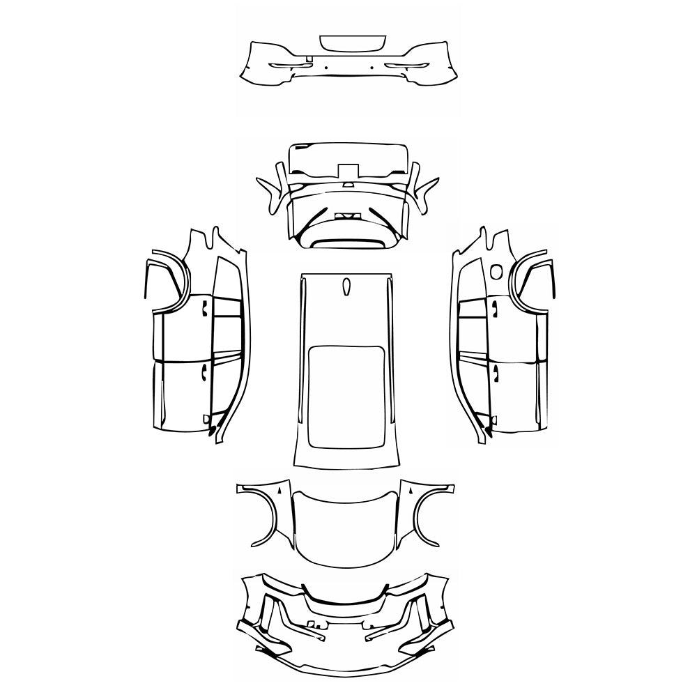 Pre-Cut PPF Cadillac XT6 Sport 2021 - PPF-Kits