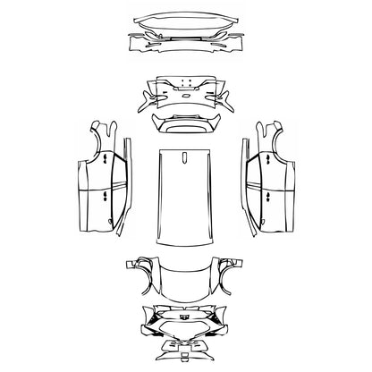Pre-Cut PPF Chevrolet Blazer EV (US) LT 2025 - PPF-Kits