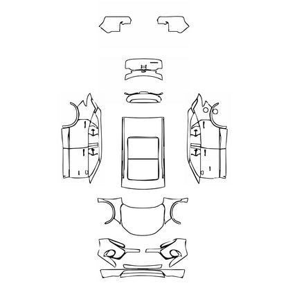 Pre-Cut PPF Chevrolet Blazer RS 2024 - PPF-Kits