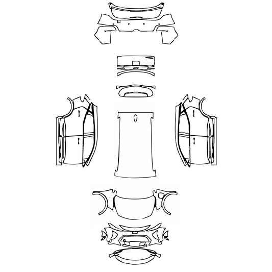 Pre-Cut PPF Chevrolet Bolt EUV Premier 2023 - PPF-Kits