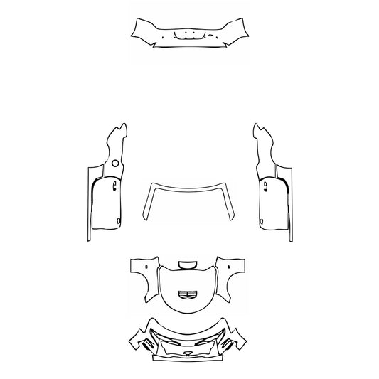 Pre-Cut PPF Chevrolet Camaro SS Convertible 2019 - PPF-Kits