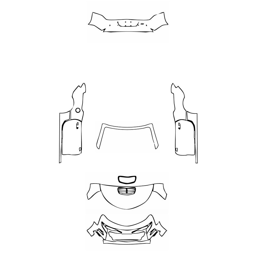 Pre-Cut PPF Chevrolet Camaro SS Convertible 2024 - PPF-Kits