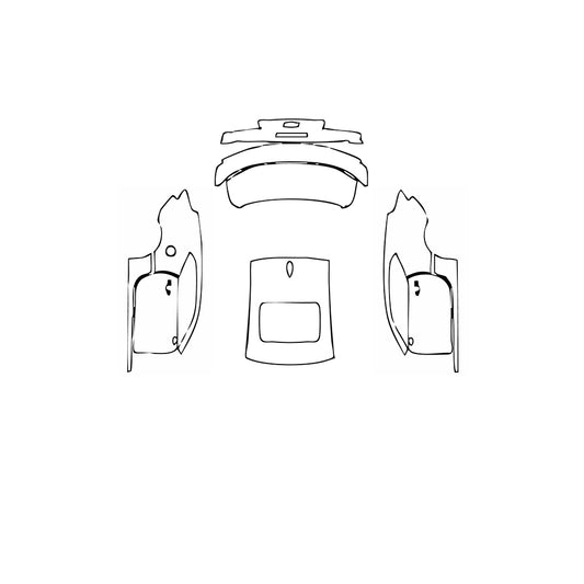 Pre-Cut PPF Chevrolet Camaro SS Coupe 2018 - PPF-Kits