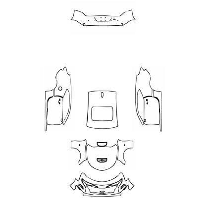 Pre-Cut PPF Chevrolet Camaro SS Coupe 2019 - PPF-Kits