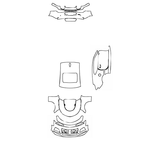 Pre-Cut PPF Chevrolet Camaro ZL1 Coupe 2019 - PPF-Kits