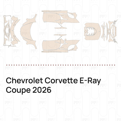 Pre-Cut PPF Chevrolet Corvette E-Ray Coupe 2026