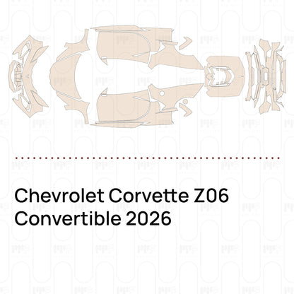 Pre-Cut PPF Chevrolet Corvette Z06 Convertible 2026