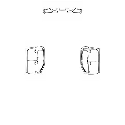 Pre-Cut PPF Chevrolet Silverado 1500 Custom 2019 - PPF-Kits