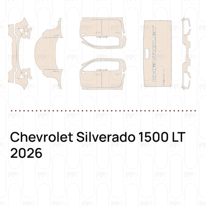 Pre-Cut PPF Chevrolet Silverado 1500 LT 2026