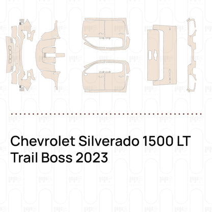 Pre-Cut PPF Chevrolet Silverado 1500 LT Trail Boss 2023