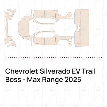 Pre-Cut PPF Chevrolet Silverado EV Trail Boss - Max Range 2025