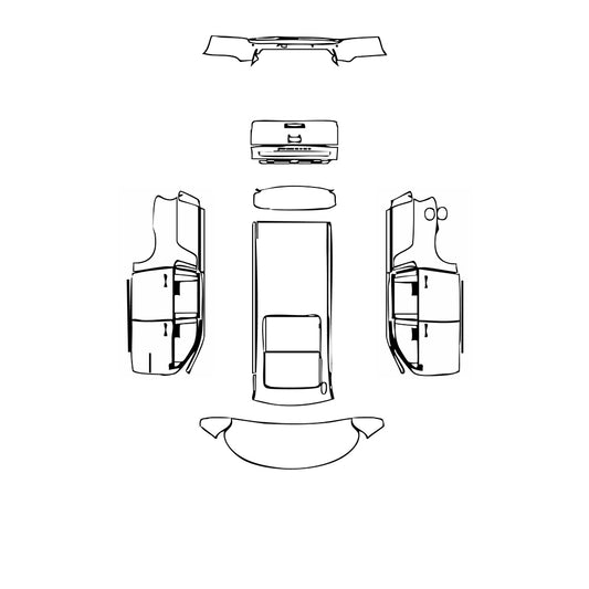 Pre-Cut PPF Chevrolet Suburban Z71 2024 - PPF-Kits