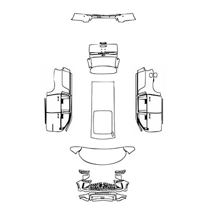 Pre-Cut PPF Chevrolet Suburban Z71 2025 - PPF-Kits