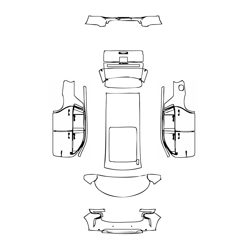 Pre-Cut PPF Chevrolet Tahoe High Country 2023 - PPF-Kits