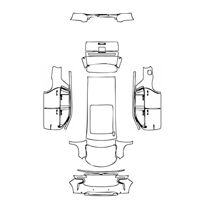 Pre-Cut PPF Chevrolet Tahoe Premier 2022 - PPF-Kits