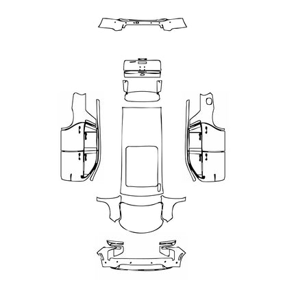 Pre-Cut PPF Chevrolet Tahoe Premier 2025 - PPF-Kits