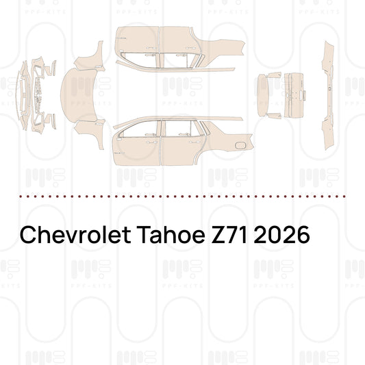 Chevrolet Tahoe Z71 2026 – Pre-Cut PPF