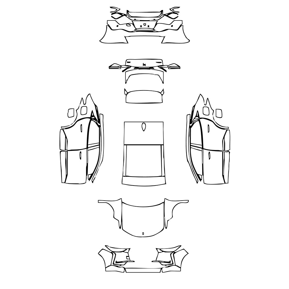 Pre-Cut PPF DS Automobiles DS 4 2025 - PPF-Kits