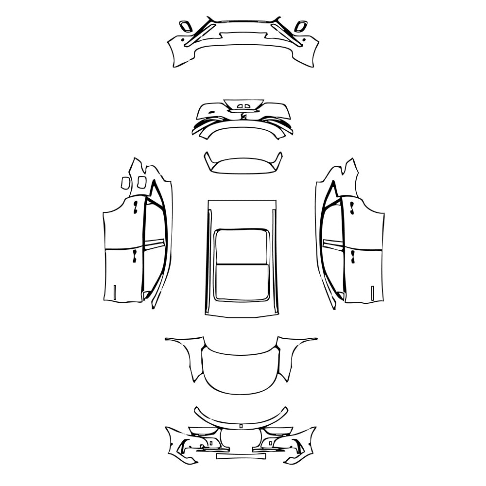 Pre-Cut PPF DS Automobiles DS 7 2022 - PPF-Kits