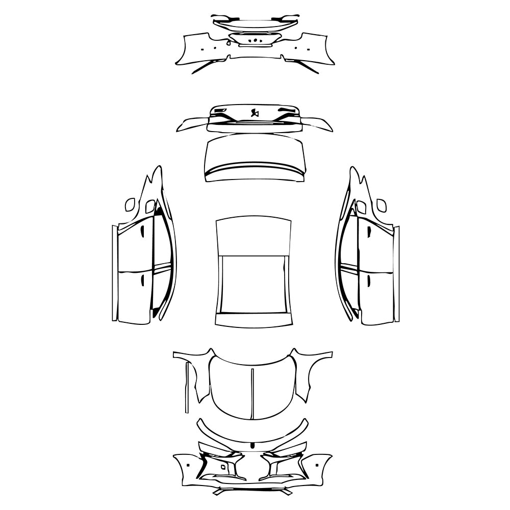 Passgenaue Lackschutzfolien PPF DS Automobiles DS 9 2025