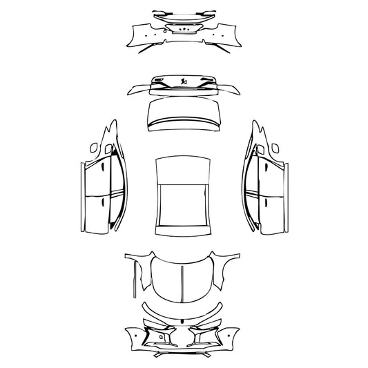 Passgenaue Lackschutzfolien PPF DS Automobiles DS 9 2025
