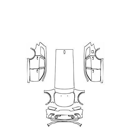 Pre-Cut PPF Dodge Durango GT 2023 - PPF-Kits