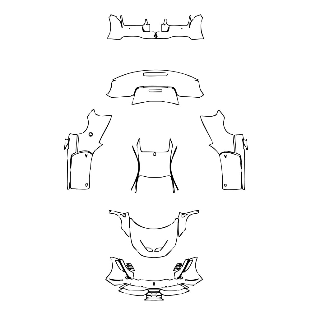 Pre-Cut PPF Ferrari 458 Speciale 2016 - PPF-Kits