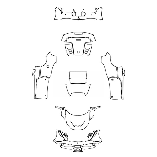 Pre-Cut PPF Ferrari 458 Speciale A 2016 - PPF-Kits