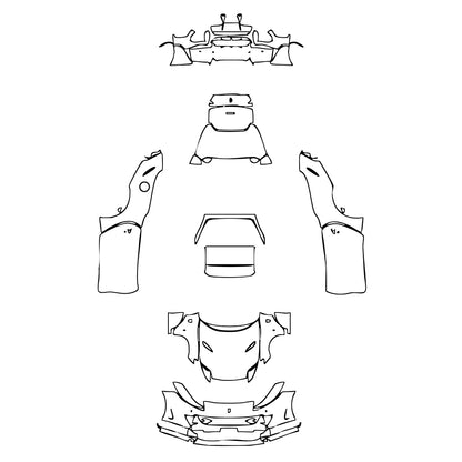 Pre-Cut PPF Ferrari 812 GTS 2022 - PPF-Kits