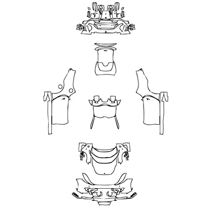 Pre-Cut PPF Ferrari 812 competizioneA 2022 - PPF-Kits