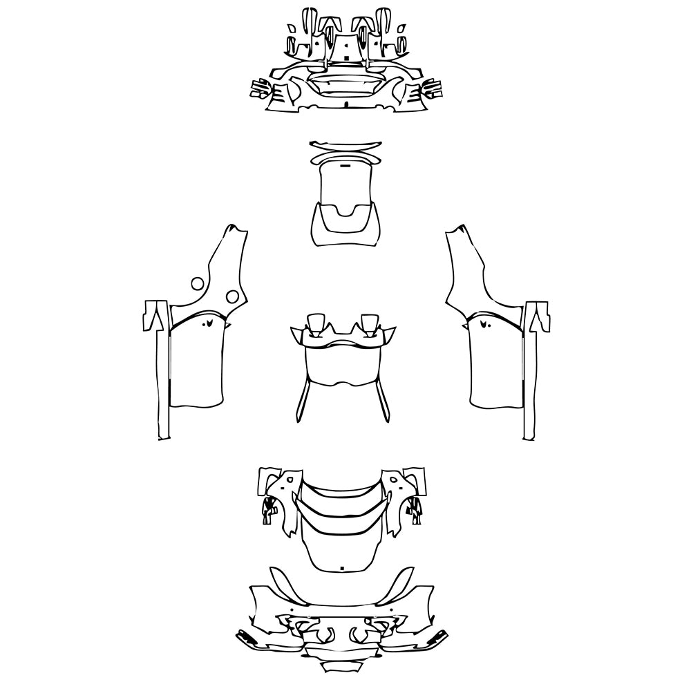 Pre-Cut PPF Ferrari 812 competizioneA 2024 - PPF-Kits