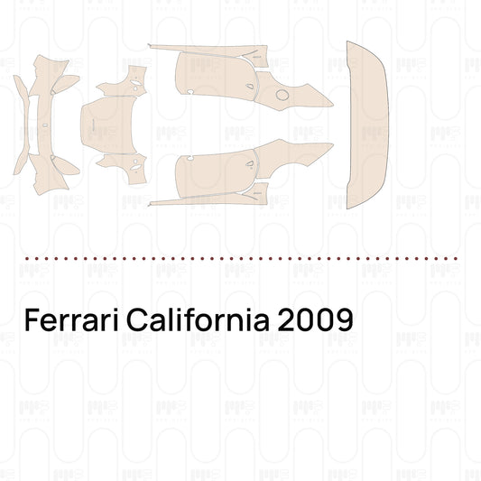 Pre-Cut PPF Ferrari California 2009