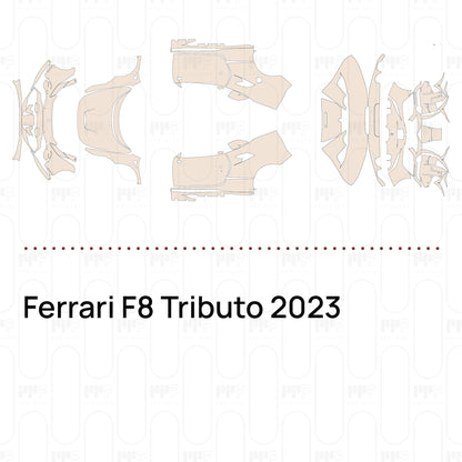Pre-Cut PPF Ferrari F8 Tributo 2023