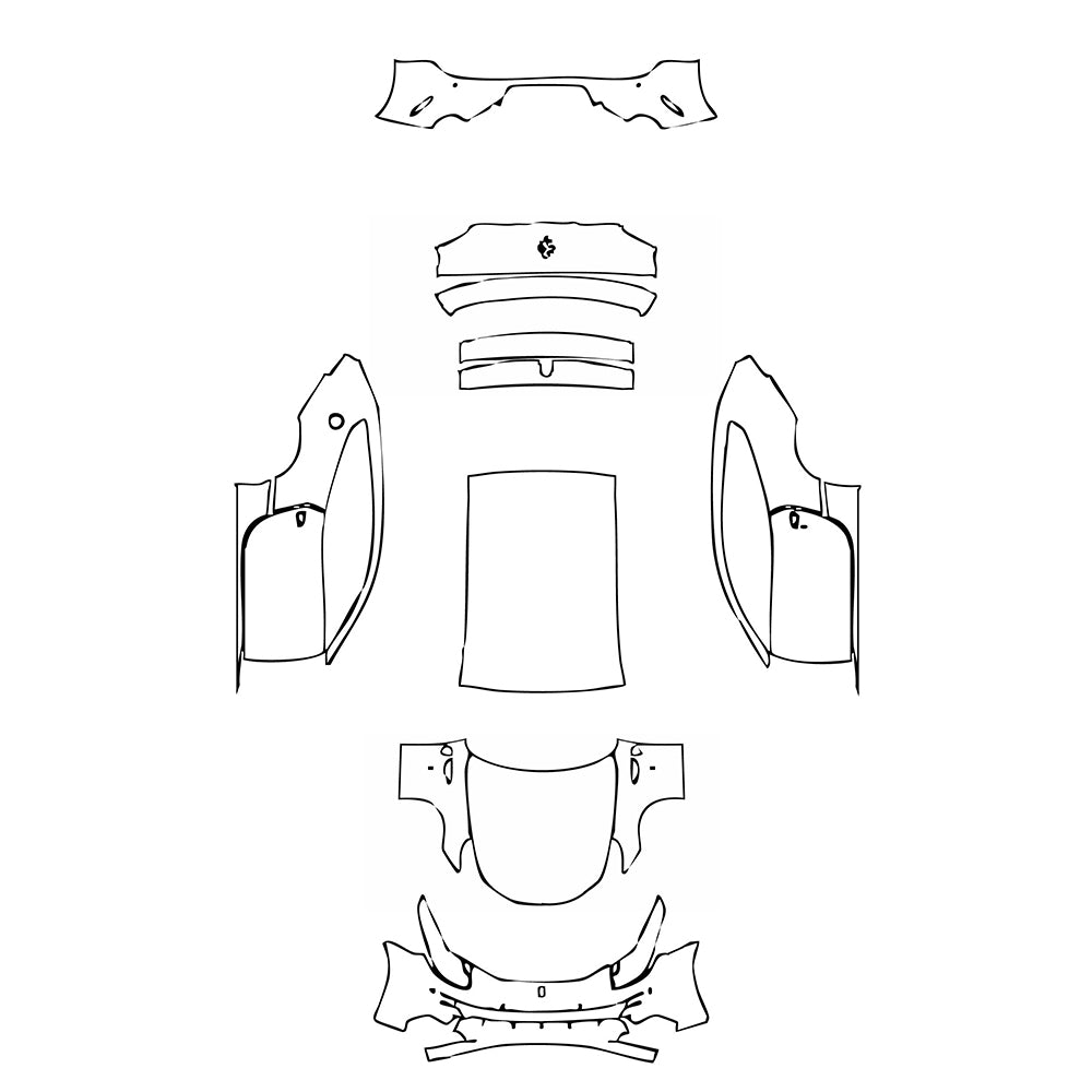 Pre-Cut PPF Ferrari FF 2014 - PPF-Kits