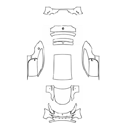 Pre-Cut PPF Ferrari FF 2014 - PPF-Kits