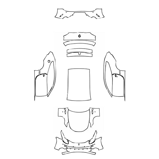 Pre-Cut PPF Ferrari FF 2014 - PPF-Kits