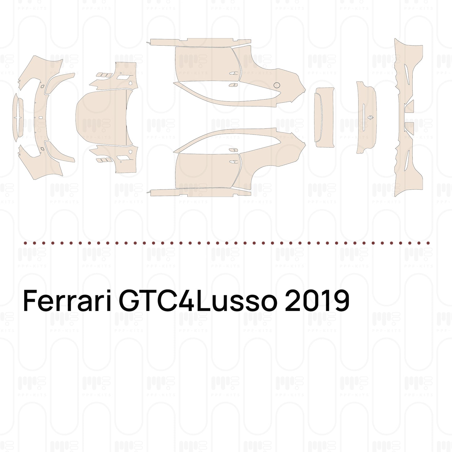 Pre-Cut PPF Ferrari GTC4Lusso 2019