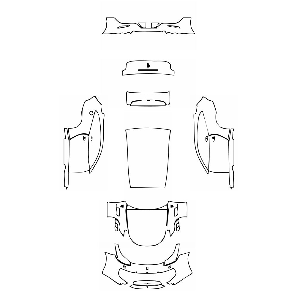 Pre-Cut PPF Ferrari GTC4Lusso GTC4Lusso 2016 - PPF-Kits