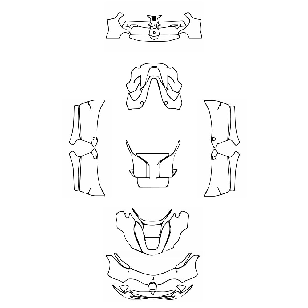 Pre-Cut PPF Ferrari LaFerrari 2015 - PPF-Kits