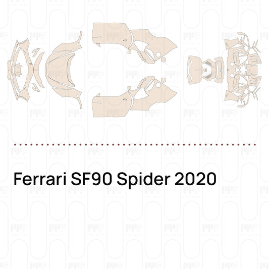 Pre-Cut PPF Ferrari SF90 Spider 2020