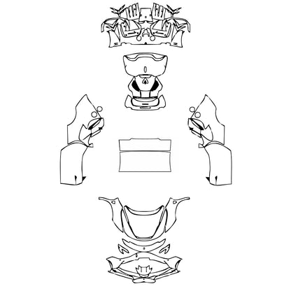 Pre-Cut PPF Ferrari SF90 Spider 2024 - PPF-Kits