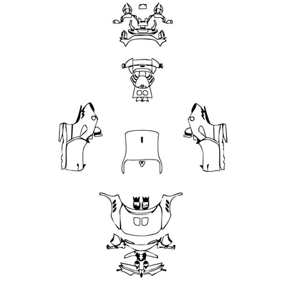 Pre-Cut PPF Ferrari SF90 XX Stradale 2024 - PPF-Kits