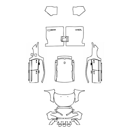 Pre-Cut PPF Fiat Toro 2024 - PPF-Kits