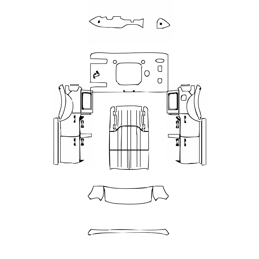 Pre-Cut PPF Ford Bronco 4 Door Badlands 2024 - PPF-Kits