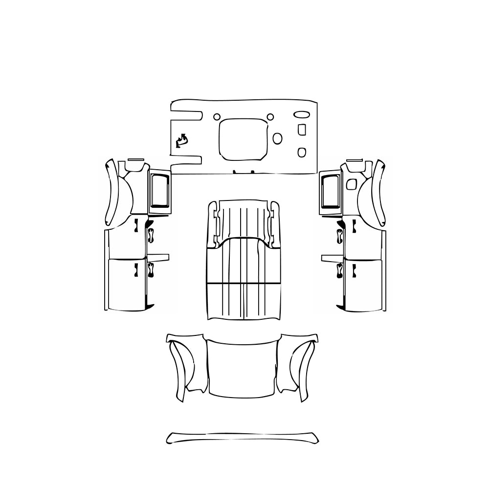 Pre-Cut PPF Ford Bronco 4 Door Big Bend 2022 - PPF-Kits