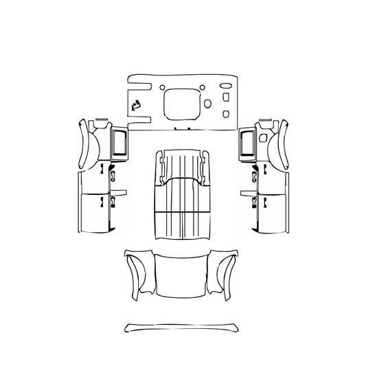 Pre-Cut PPF Ford Bronco 4 Door Outer Banks 2024 - PPF-Kits