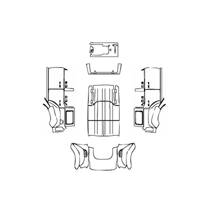 Pre-Cut PPF Ford Bronco 4 Door Raptor 2021 - PPF-Kits